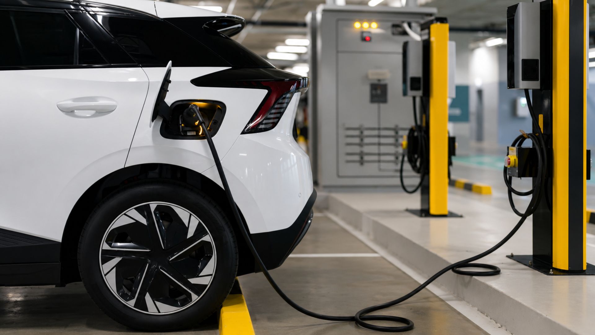elloo EV charging station clean energy infrastructure